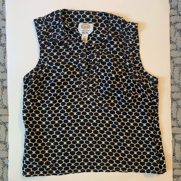 100% Pure Silk Talbots Sleeveless Blouse - Picture 2 of 10